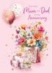 Picture of LOVELY MUM AND DAD ANNIVERSARY CARD